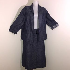 Kasper Women’s Linen Suit 16W